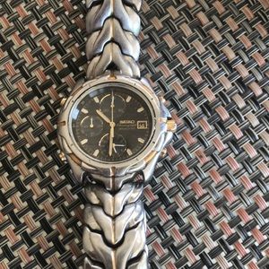 ( Reserved) Last Drop in Price:Seiko Sports 100 Chrono Watch: 1996